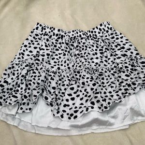 Black and White Skirt